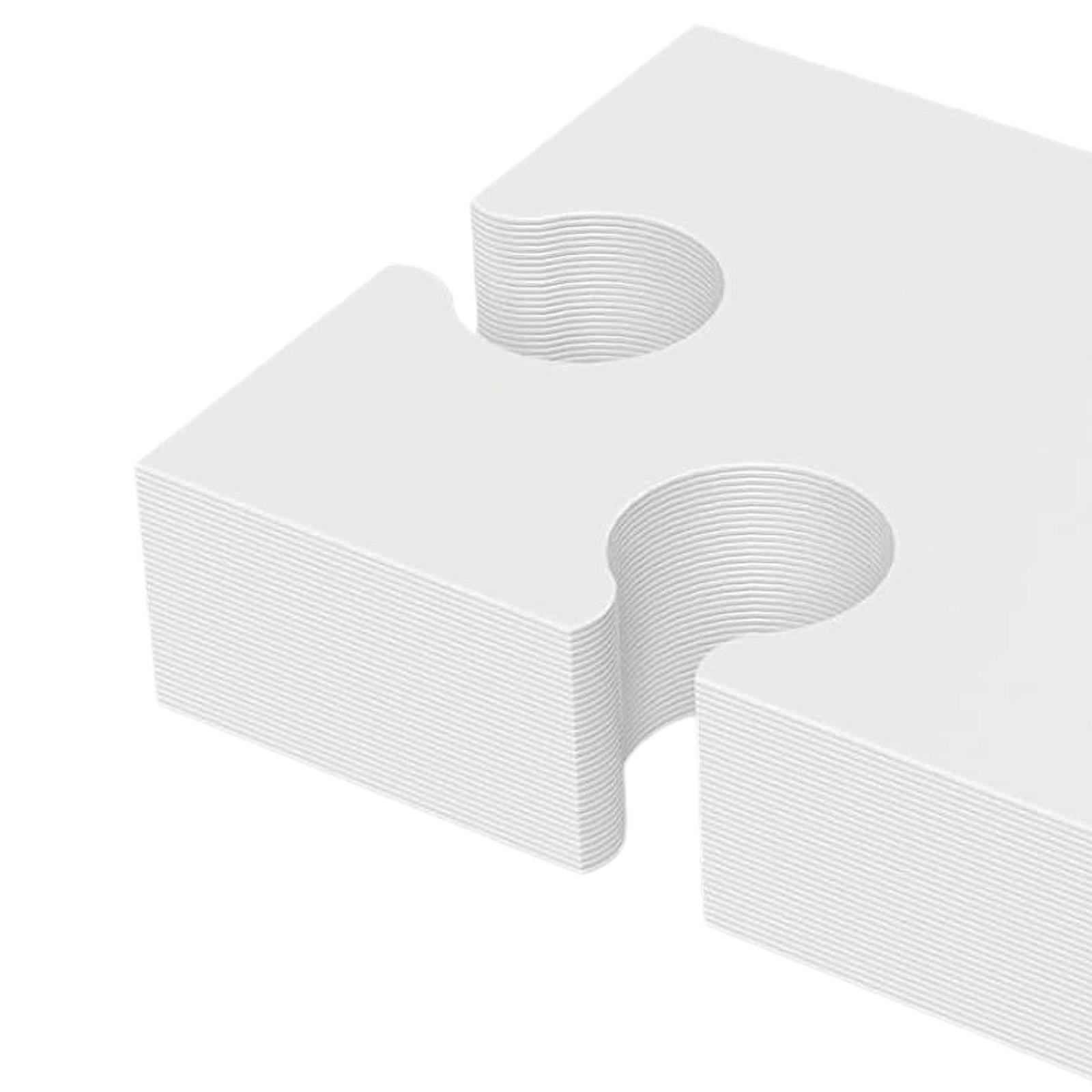 30x Puzzle Pieces Coloring Dra - Puzzle Blank White avaliação e preço