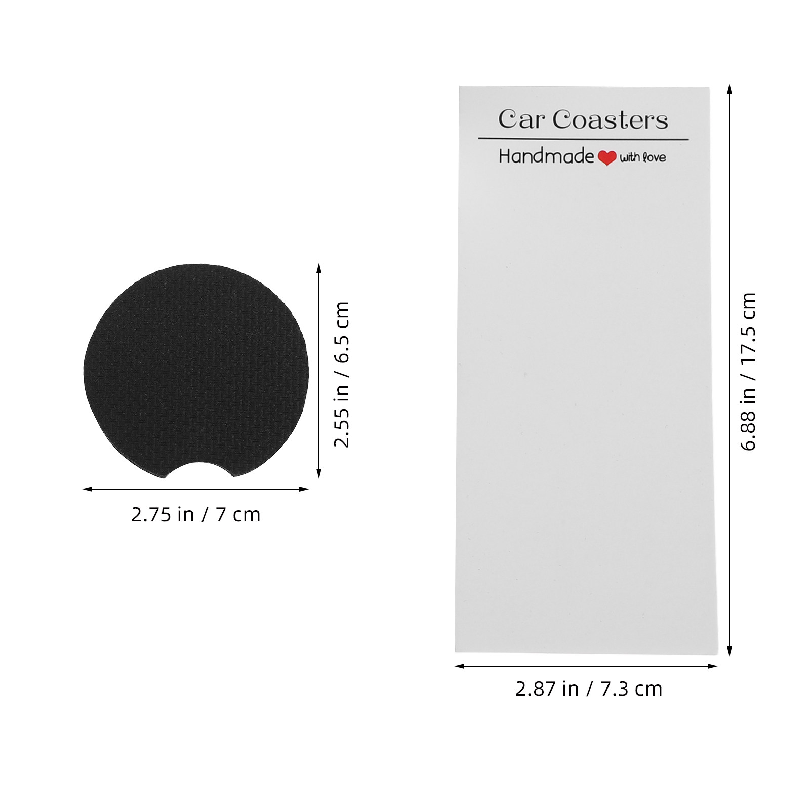 1Set Neoprene Sublimation Car  - Coaster Sublimation Blank avaliação e preço