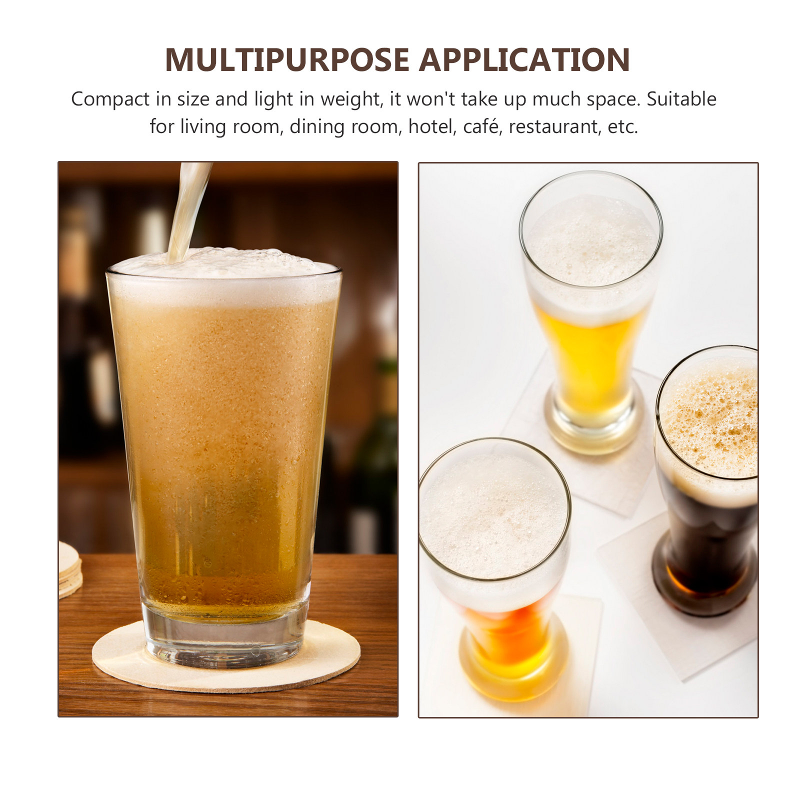 10Pcs Heat Transfer Coasters S - Coaster Sublimation Blank avaliação e preço