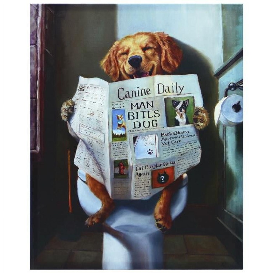 Direct Dog Gone Funny Graphic  - Canvas Wrap Ready avaliação e preço