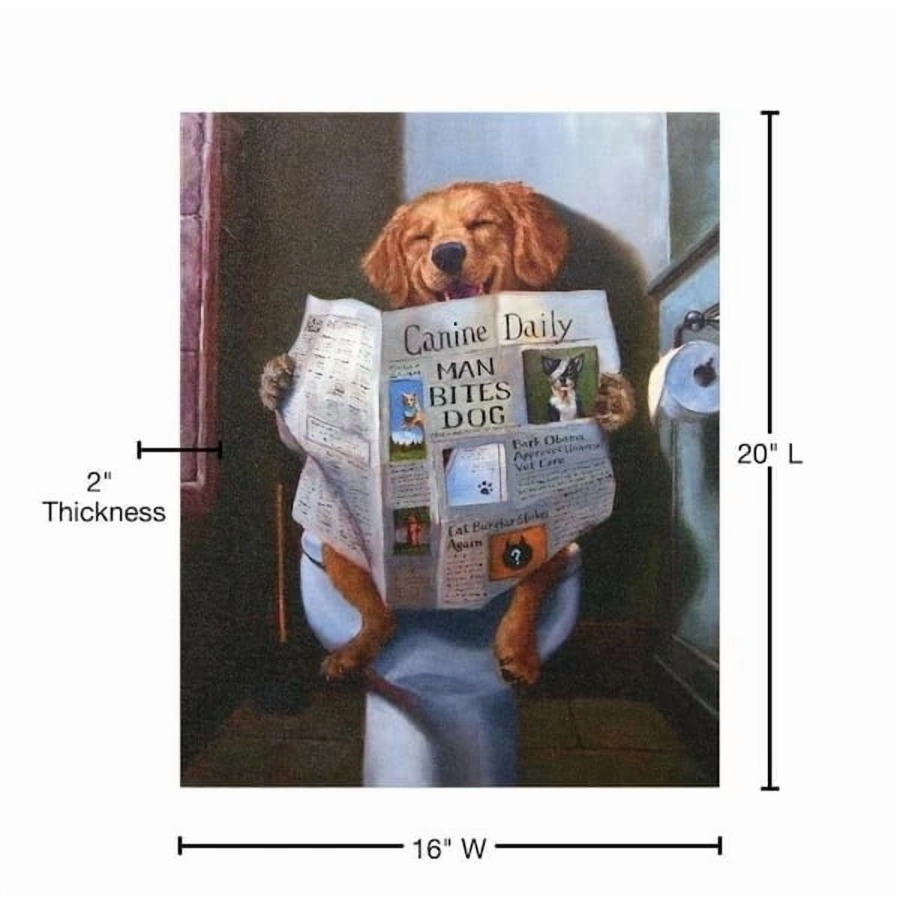 Direct Dog Gone Funny Graphic  - Canvas Wrap Ready avaliação e preço
