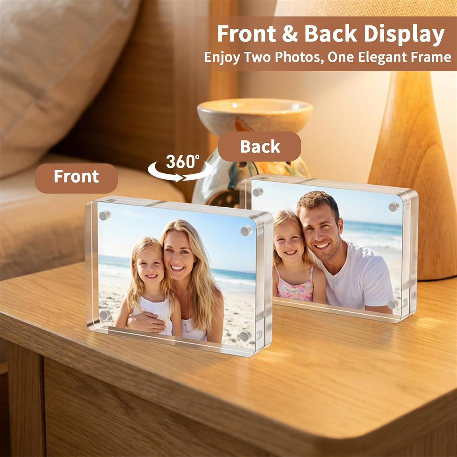 Acrylic Magnetic Photo Frame 2 - Photo Acrylic Block avaliação e preço