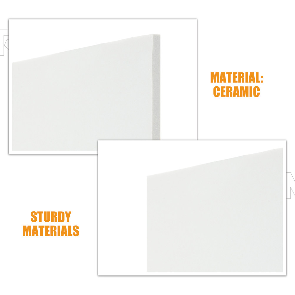 DIY Ceramic White Ceramic Tile - Coaster Sublimation Blank avaliação e preço